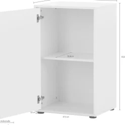 Schildmeyer Aktenschrank »Serie 400, Unterschrank, Made in Germany, B 50,9 cm« Solide Verarbeitung - Dieses Produkt ist in Deutschland gefertigt