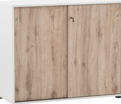 Schildmeyer Aktenschrank »Serie 400, Schiebetürenschrank, Made in Germany, B: 100,1 cm« Solide Verarbeitung - Dieses Produkt ist in Deutschland gefertigt