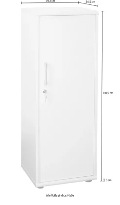 Schildmeyer Aktenschrank »Serie 200, Aktenschrank, Made in Germany, B: 39,3 cm« Solide Verarbeitung - Dieses Produkt ist in Deutschland gefertigt