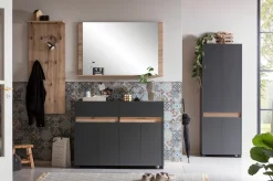 Schildmeyer Garderobenspiegel »Cosmo, Spiegelelemente, Made in Germany, B: 111 cm« Solide Verarbeitung - Dieses Produkt ist in Deutschland gefertigt
