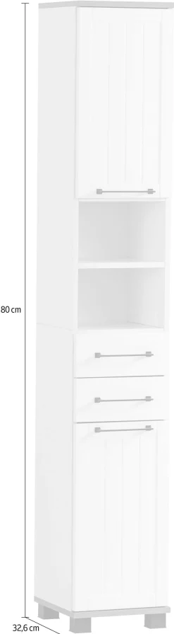 Schildmeyer Hochschrank »Jelda, Hochschrank, Made in Germany, B 30,3 cm« Solide Verarbeitung - Dieses Produkt ist in Deutschland gefertigt