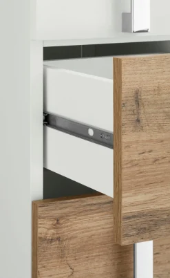 Schildmeyer Hochschrank »Kampen, Hochschrank mit offenen Fächern, Made in Germany« Solide Verarbeitung - Dieses Produkt ist in Deutschland gefertigt
