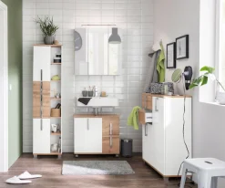 Schildmeyer Hochschrank »Kampen, Hochschrank mit offenen Fächern, Made in Germany« Solide Verarbeitung - Dieses Produkt ist in Deutschland gefertigt