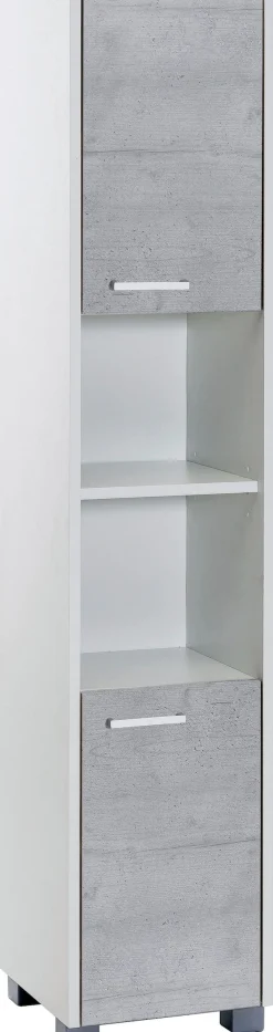 Schildmeyer Hochschrank »Laif, Breite 30 cm« Wechselbarer Türanschlag, hochwertige Metallbeschläge