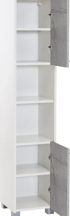 Schildmeyer Hochschrank »Laif, Breite 30 cm« Wechselbarer Türanschlag, hochwertige Metallbeschläge
