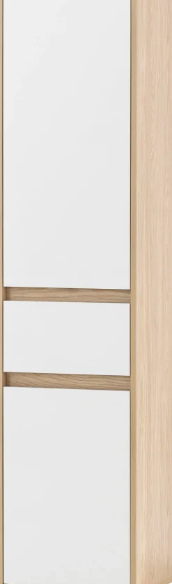 Schildmeyer Hochschrank »Mali, Breite 40 cm« Holzdekor mit fühlbarer Struktur, Grifflose Türöffnung