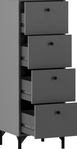 Schildmeyer Kommode »Smash, Kommode,melaminharzbeschichtet, Made in Germany, B: 40 cm« Solide Verarbeitung - Dieses Produkt ist in Deutschland gefertigt