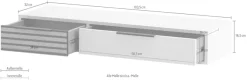 Schildmeyer Konsole »Loft, Konsole, melaminharzbeschichtet,Made in Germany, B: 103 cm« Solide Verarbeitung - Dieses Produkt ist in Deutschland gefertigt