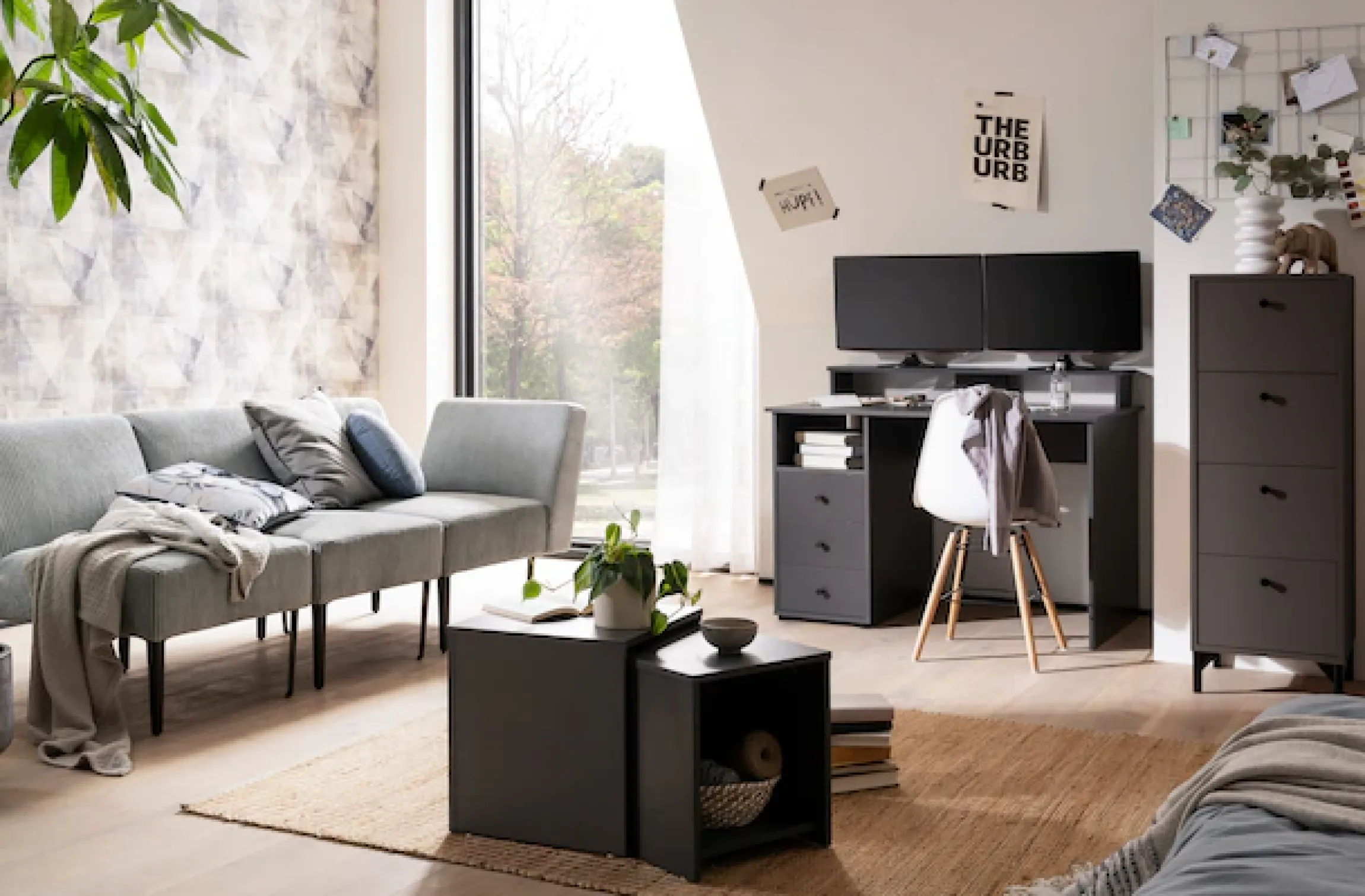 Schildmeyer Schreibtischaufsatz »Smash, Bildschirmaufsatz, Made in Germany, B: 110 cm« Solide Verarbeitung - Dieses Produkt ist in Deutschland gefertigt