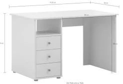 Schildmeyer Schreibtisch »Smash, Schreibtisch, Made in Germany, B: 115 cm« Solide Verarbeitung - Dieses Produkt ist in Deutschland gefertigt