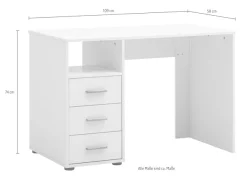 Schildmeyer Schreibtisch »Torge, Schreibtisch, Made in Germany, B: 109cm« 2 Stk. tlg. Solide Verarbeitung - Dieses Produkt ist in Deutschland gefertigt