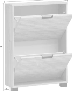 Schildmeyer Schuhschrank »Emmik, Schuhschrank, Made in Germany, B: 60 cm« Solide Verarbeitung - Dieses Produkt ist in Deutschland gefertigt