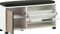 Schildmeyer Schuhschrank »Loft, Schuhbank, melaminharzbeschichtet,Made in Germany, B: 98 cm« Solide Verarbeitung - Dieses Produkt ist in Deutschland gefertigt