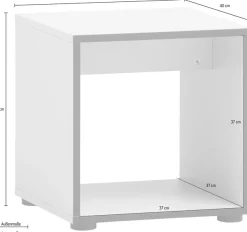 Schildmeyer Sitzwürfel »Edda, Sitzhocker, Made in Germany, B: 40 cm« Solide Verarbeitung - Dieses Produkt ist in Deutschland gefertigt