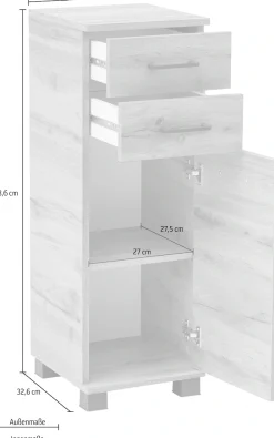 Schildmeyer Unterschrank »Nora, Unterschrank, Made in Germany, B: 30 cm« Solide Verarbeitung - Dieses Produkt ist in Deutschland gefertigt
