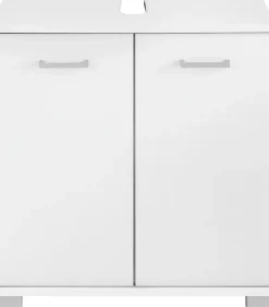 Schildmeyer Waschbeckenunterschrank »Mobes, Made in Germany« Breite/Höhe: 59,8/62,4 cm, Badschrank mit Doppeltür, Zwischenboden