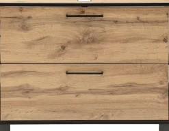 Schildmeyer Waschbeckenunterschrank »MAX, 1 Klappe & 1 Schublade, Breite 80,2 cm, MADE IN GERMANY« 1 Stk. tlg. gedämpfte Liftbeschläge, MADE IN GERMANY