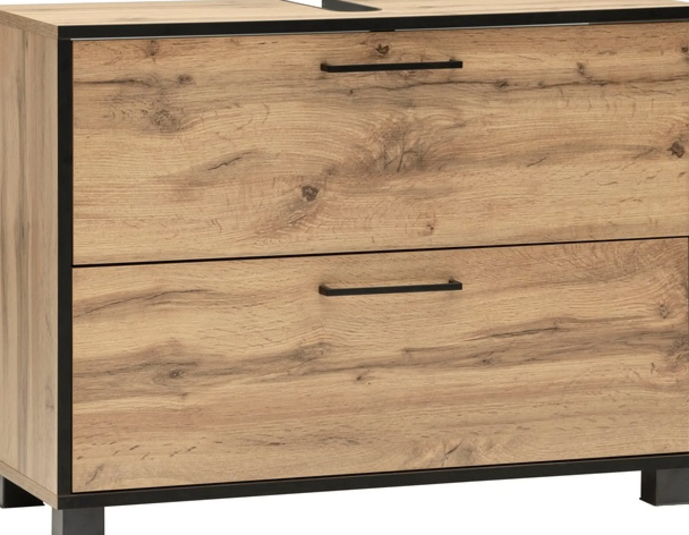 Schildmeyer Waschbeckenunterschrank »MAX, 1 Klappe & 1 Schublade, Breite 80,2 cm, MADE IN GERMANY« 1 Stk. tlg. gedämpfte Liftbeschläge, MADE IN GERMANY