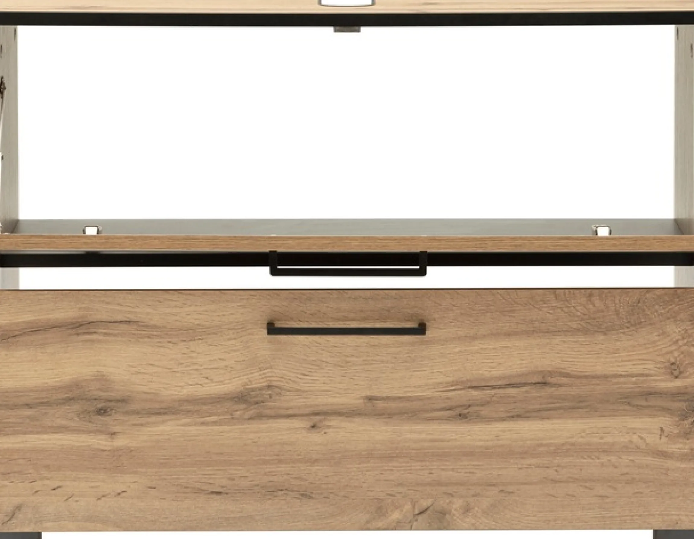 Schildmeyer Waschbeckenunterschrank »MAX, 1 Klappe & 1 Schublade, Breite 80,2 cm, MADE IN GERMANY« 1 Stk. tlg. gedämpfte Liftbeschläge, MADE IN GERMANY