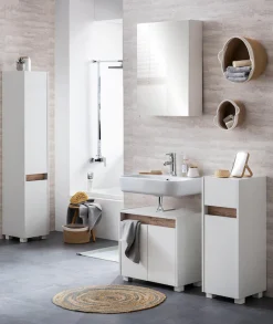 Schildmeyer Waschbeckenunterschrank »Cosmo, Waschbeckenunterschrank, Made in Germany, B: 56,9 cm« Solide Verarbeitung - Dieses Produkt ist in Deutschland gefertigt
