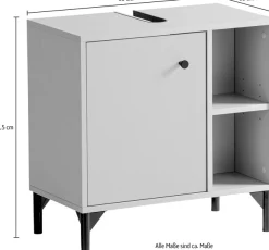 Schildmeyer Waschbeckenunterschrank »Smash, Waschbeckenunterschrank, Made in Germany, B: 60 cm« Solide Verarbeitung - Dieses Produkt ist in Deutschland gefertigt
