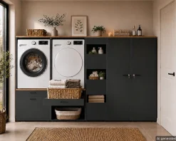 Schildmeyer Waschmaschinenumbauschrank »Solea, Waschmaschinenumbauschrank, Made in Germany, B: 67 cm« Solide Verarbeitung - Dieses Produkt ist in Deutschland gefertigt