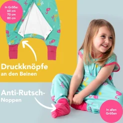 Schlummersack Babyschlafsack »Schlafsack mit Füßen 1.0 Tog«