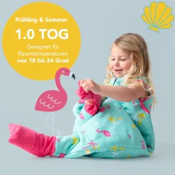 Schlummersack Babyschlafsack »Schlafsack mit Füßen 1.0 Tog«