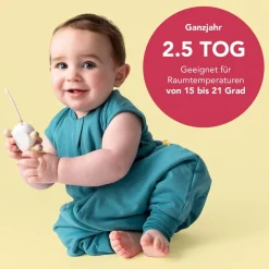 Schlummersack Babyschlafsack »Schlafsack mit Füßen 2.5 Tog«