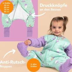 Schlummersack Babyschlafsack »Schlafsack mit Füßen 2.5 Tog«
