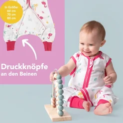 Schlummersack Babyschlafsack »Schlafsack mit Füßen 0.5 Tog«