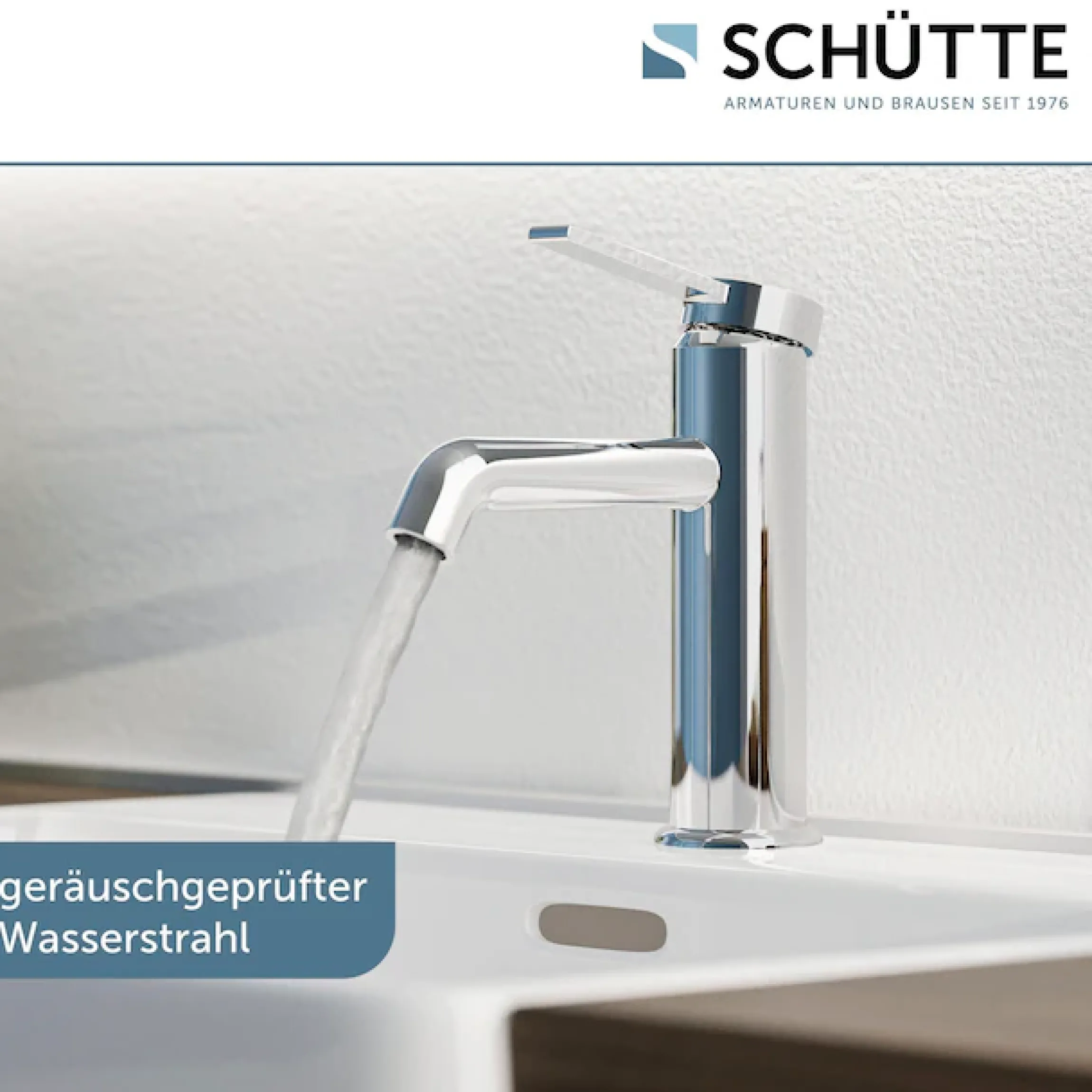 Schütte Waschtischarmatur »LOS ANGELES« Wasserhahn Bad, energiesparend, wassersparend