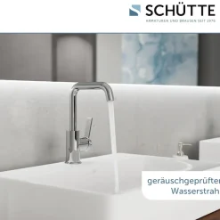 Schütte Waschtischarmatur »»LOS ANGELES«« 1 Stk. tlg. Praktische Cold-Start-Funktion zum Energiesparen