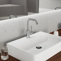 Schütte Waschtischarmatur »»LOS ANGELES«« 1 Stk. tlg. Praktische Cold-Start-Funktion zum Energiesparen