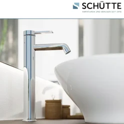 Schütte Waschtischarmatur »LOS ANGELES« Wasserhahn Bad, energiesparend, Aufsatzwaschbecken