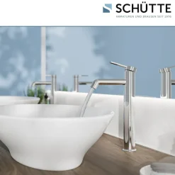 Schütte Waschtischarmatur »LOS ANGELES« Wasserhahn Bad, energiesparend, Aufsatzwaschbecken
