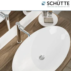 Schütte Waschtischarmatur »LOS ANGELES« Wasserhahn Bad, energiesparend, Aufsatzwaschbecken