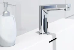 Schütte Waschtischarmatur »VITAL« Wasserhahn mit Sensor, Mischbatterie, Waschbecken Armaturen in Chrom