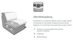 set one by Musterring Ecksofa »SO 3600 optimaler Sitzkomfort in Federkern o. Kaltschaum, 2 Sitzhöhen« Sitzhöhe 44 cm, Kaltschaum, B 293 x T 180 cm, Kama stone