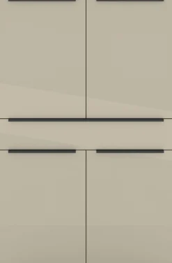 set one by Musterring Highboard »Reno« 1 Stk. tlg. Mit Gleitern und in verschiedenen Farben erhältlich