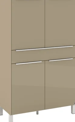 set one by Musterring Highboard »Reno« 1 Stk. tlg. Mit Vierkantfuß in diversen Farben, 152 cm Höhe & Farbauswahl