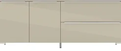 set one by Musterring Lowboard »Reno« 1 Stk. tlg. Mit Winkelfuß in diversen Farben, 77 cm Höhe & Farbauswahl