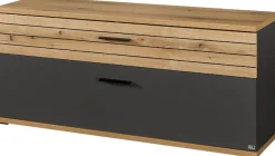 set one by Musterring Lowboard »Quincy« 1 Stk. tlg. Wahlweise Anthrazit oder Lichtgrau, kompakte 120 cm Breite