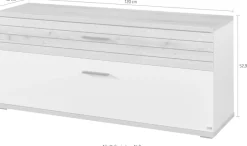 set one by Musterring Lowboard »Quincy« 1 Stk. tlg. Wahlweise Anthrazit oder Lichtgrau, kompakte 120 cm Breite
