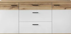 set one by Musterring Sideboard »Quincy« 1 Stk. tlg. Viel Stauraum, in Anthrazit oder Lichtgrau erhältlich, 180 cm breit