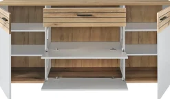 set one by Musterring Sideboard »Quincy« 1 Stk. tlg. Viel Stauraum, in Anthrazit oder Lichtgrau erhältlich, 180 cm breit