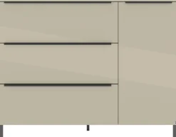 set one by Musterring Sideboard »Reno« 1 Stk. tlg. Mit Vierkantfuß in diversen Farben, 106 cm Höhe & Farbauswahl