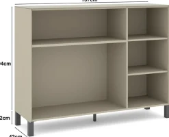 set one by Musterring Sideboard »Reno« 1 Stk. tlg. Mit Vierkantfuß in diversen Farben, 106 cm Höhe & Farbauswahl