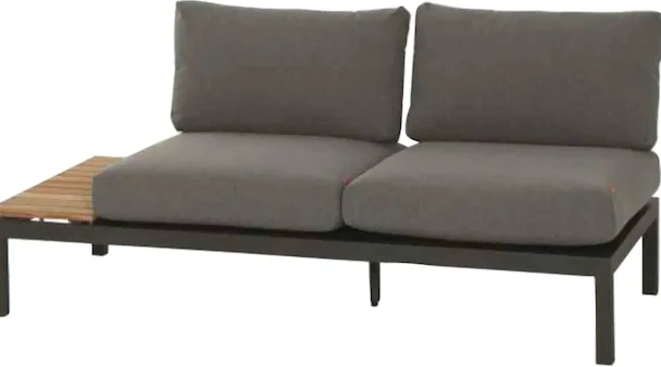 Siena Garden Loungesofa »Alvida« Loungebank rechts, 2-Sitzer, BxTxH: 175x84x70 cm