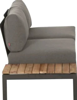 Siena Garden Loungesofa »Alvida« Loungebank rechts, 2-Sitzer, BxTxH: 175x84x70 cm